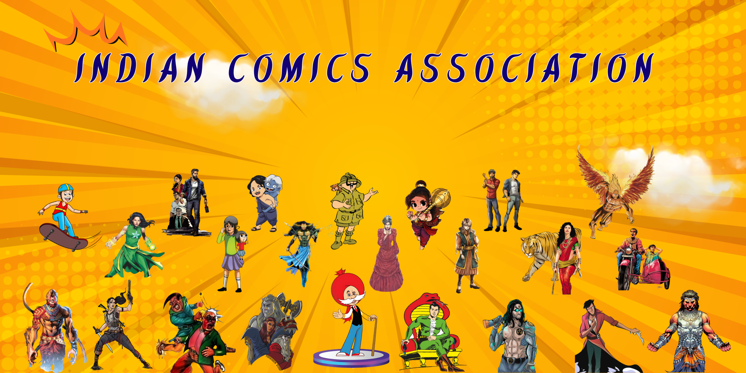 ica new charachters banner
